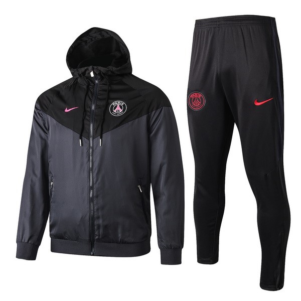 Rompevientos Conjunto Completo Paris Saint Germain 2019 2020 Negro Rosa